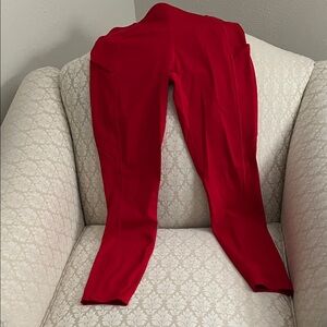 Lululemon Athletica Bold Red Leggings